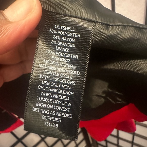 Gently Used Red Worthington Petite Small Blazer - Picture 9 of 11